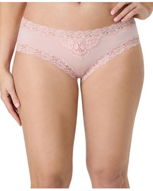 Maidenform Everyday Pretty Cheeky Low Rise Hipster Panty - Pink