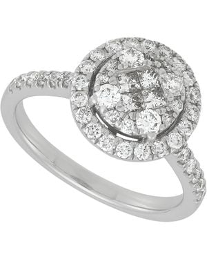 Macy's Diamond Cluster Engagement Ring (1 Ct. T.w. - Gray