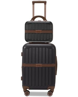 Stella Blanc Dakota 2-pc. Hardside luggage Set - Black