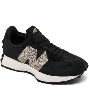 New Balance 327 Fashion Sneakers From Finish Line - Black