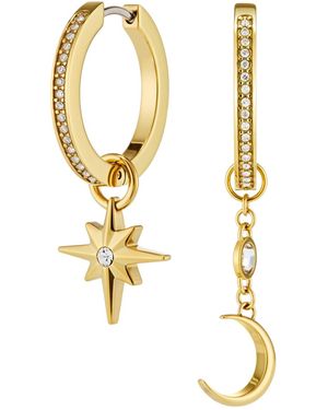 Olivia Burton Celestial Star Tone Stainless Steel Earrings - Metallic