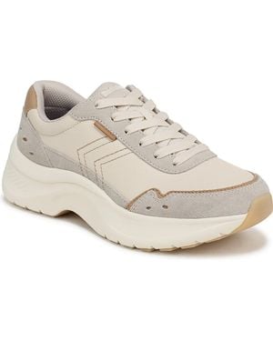 Dr. Scholls Walk Longer Platform Sneakers - White