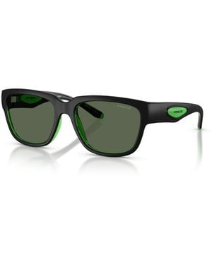 Arnette Bounce Square Sunglasses - Green
