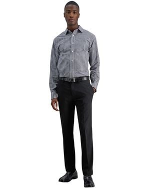 Kenneth Cole Men's Slim-fit Stretch Dress Pants - Black