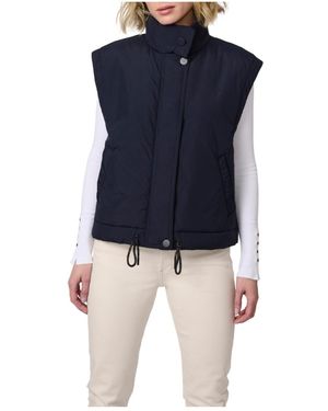 Bernardo Puffer Vest - Blue