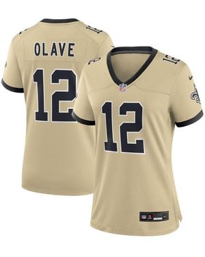 Nike Rashid Shaheed New Orleans Saints Alternate Game Player Jersey - Metallic