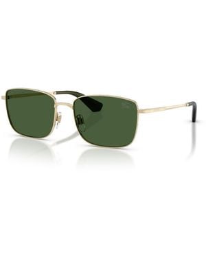 Burberry Rectangle Sunglasses Be3178 - Green