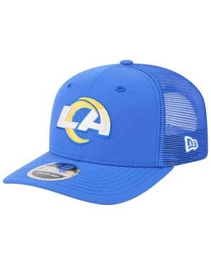 KTZ Los Angeles Rams Team Collection 9seventy Stretch-snap Adjustable Hat - Blue
