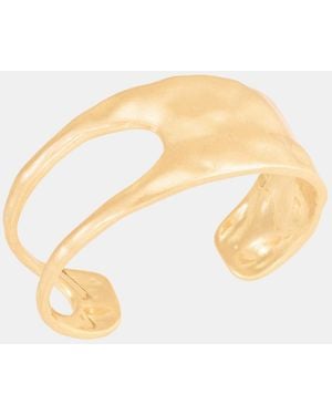 Style & Co. Gold-tone Half Cuff Bangle Bracelet - Metallic