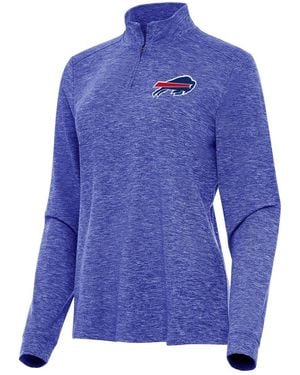 Antigua Buffalo Bills Mentor Quarter-zip Jacket - Blue