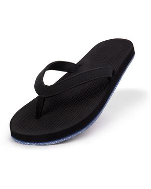 indosole Flip Flops Sneaker Sole - Black