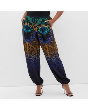 City Chic Plus Size Savannah Decadence Pant - Blue