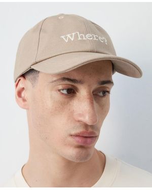 Mango Embroidered Cap - Natural