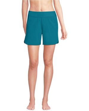 Lands' End 5" Board Shorts - Blue