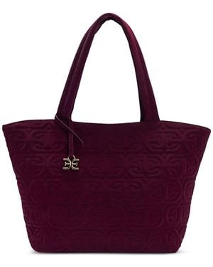 Sam Edelman East West Top-zip Tote Bag - Purple