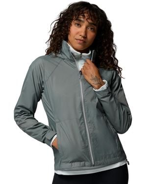 Columbia Switchback Iv Hooded Packable Jacket - Gray
