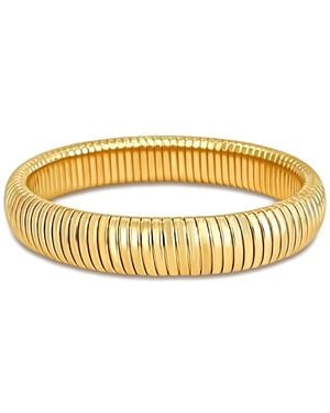 Ellie Vail Sandra Coil Bangle Bracelet - Metallic