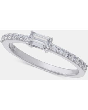 Ralph Lauren Cubic Zirconia Ring - White
