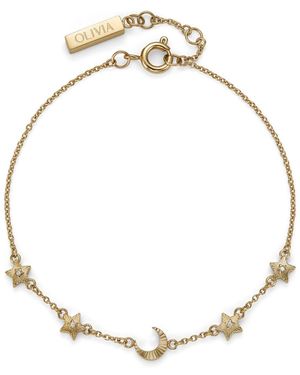 Olivia Burton Celestial Chain -tone Stainless Steel Bracelet - Metallic