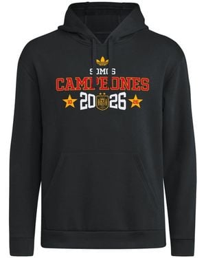 adidas Spain National Team 2026 Fifa World Cup Champions We Are Champions Sweatshirt - Black