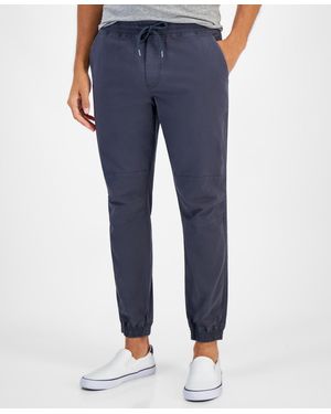 Sun & Stone Sun + Stone Articulated jogger Pants - Blue