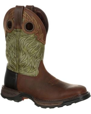 Durango Maverick Xp Waterproof Western Work Boot - Brown