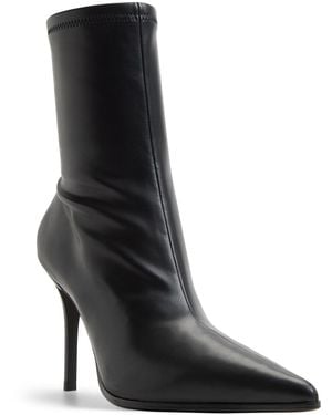 ALDO Olilacan Pointed Toe Ankle Booties - Black