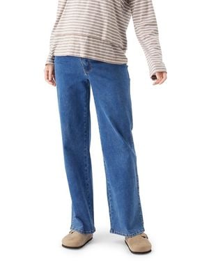 Ripe Maternity Kyle Wide Leg Jean - Blue