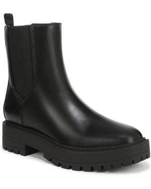 Sam & Libby Oak Lug Sole Booties - Black