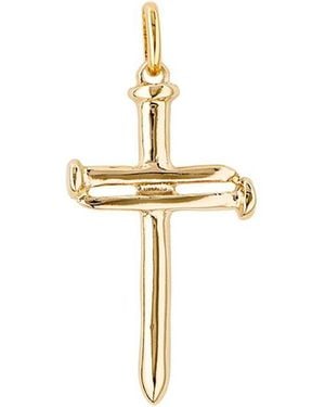 Uno De 50 Big Cross Metal Alloy Charms - Metallic