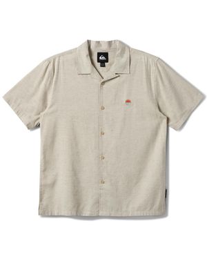 Quiksilver Flecky Island Woven Shirt - White