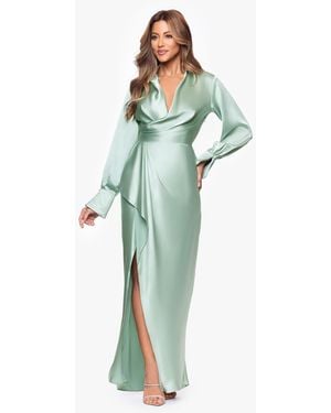 Xscape Long Sleeve Dresses for Women | Lyst
