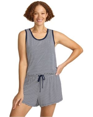 Lands' End Cooling 3 Piece Pajama Set - Gray