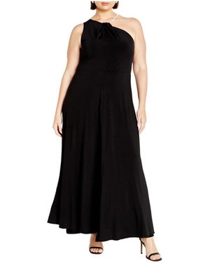 City Chic Plus Size Karlee Jumpsuit - Black