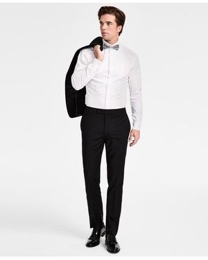 calvin klein black dress pants Calvin Klein Infinite Stretch Skinny-Fit Dress Pants in Black