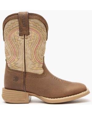 Durango Kids Lil' Rebel Pro Kids' Western Boot - Brown