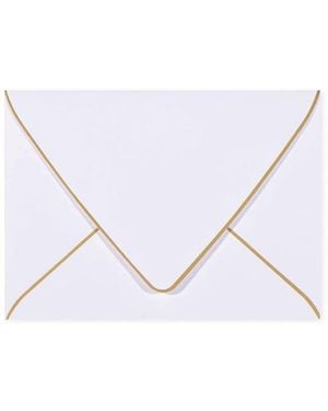 Gnuadz Invitation Envelopes Self Seal V Flap - Natural