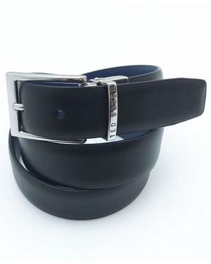 Ted Baker Reversible Dress Belt - Blue
