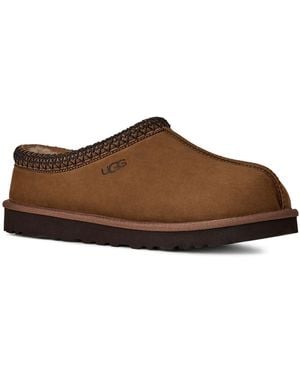 UGG Tasman Ii Nubuck Clog Slippers - Brown