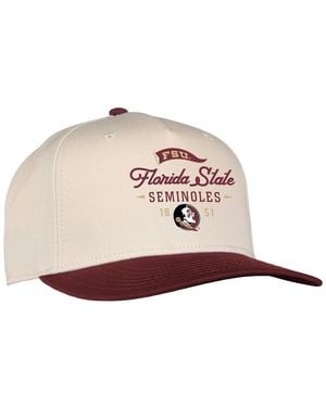 Ahead And Florida State Seminoles The 1995 Embroidered-graphics Adjustable Baseball Cap - Natural