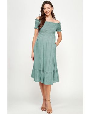 Designer Pastel Green Maternity Dress for Women - Up to 56% off | Lyst