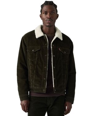 Levi's Sherpa-lined Trucker Regular-fit Jacket - Black