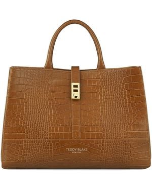 Teddy Blake Lola Croco 15" - Brown