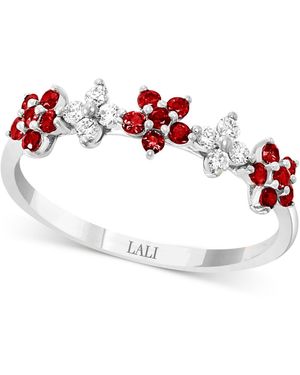 Lali Jewels Ruby (3/8 Ct. T.w. - White
