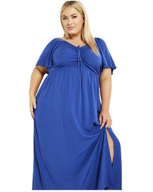 Avenue Cassidy Maxi Dress - Blue