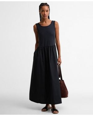 Barbour Sleeveless Midi Dress - Black