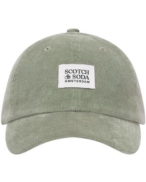 Scotch & Soda Corduroy Adjustable Cap - Gray