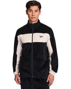 Reebok Color-block Long-sleeve Jacket - Black