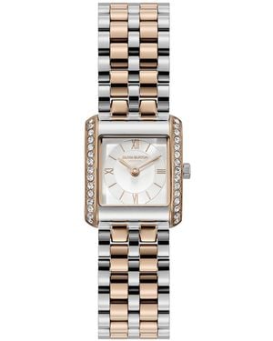 Olivia Burton Berkley Two-tone Stainless Steel Bracelet Watch 21mm - White