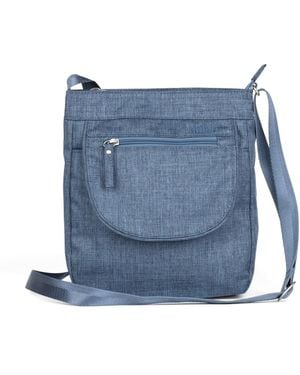 Haikyuu Haiku Jaunt Rfid Blocking Crossbody - Blue